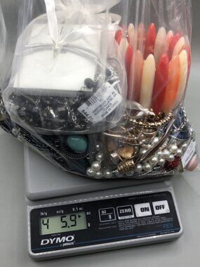 Fun Semi Mystery All Wearable Jewelry Lover 4 lbs modern retro style & more